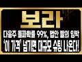 [보라 코인전망] 다음주 고점 갱신 가능성 99%, 민주당 법안 발의 임박했다? &#39;이 가격&#39; 넘기면 대규모 슈팅이 나올 수밖에 없다! #BORA