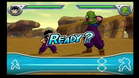 Dragon Ball Z Infinite World PS2 Dragon Mission - Piccolo and Gohan Training Mini-Game