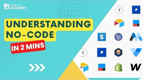 Understanding  NO-CODE |Nxtwave | CCBP ACADEMY |