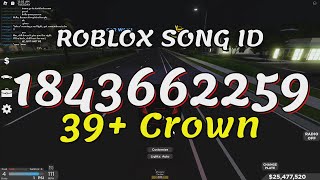 39  Crown Roblox Song IDs/Codes