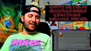 Happy 2nd Birthday Nightdreamers Reacticide Discord Server!!!