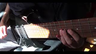 VOLA - These Black Claws [Guitar 8 strings Cover Breakdown Part]