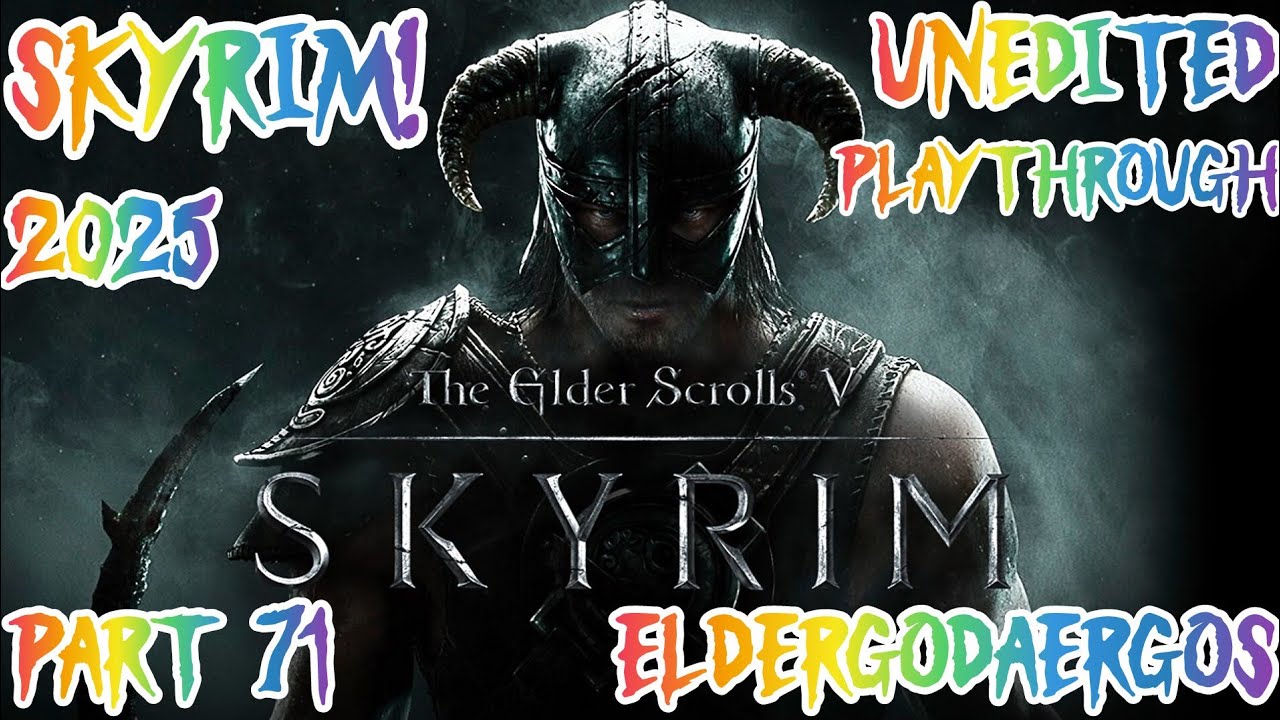 ElderGodAergos plays: The Elder Scrolls V: Skyrim! White Ridge Barrow, and some Spider Crafting!