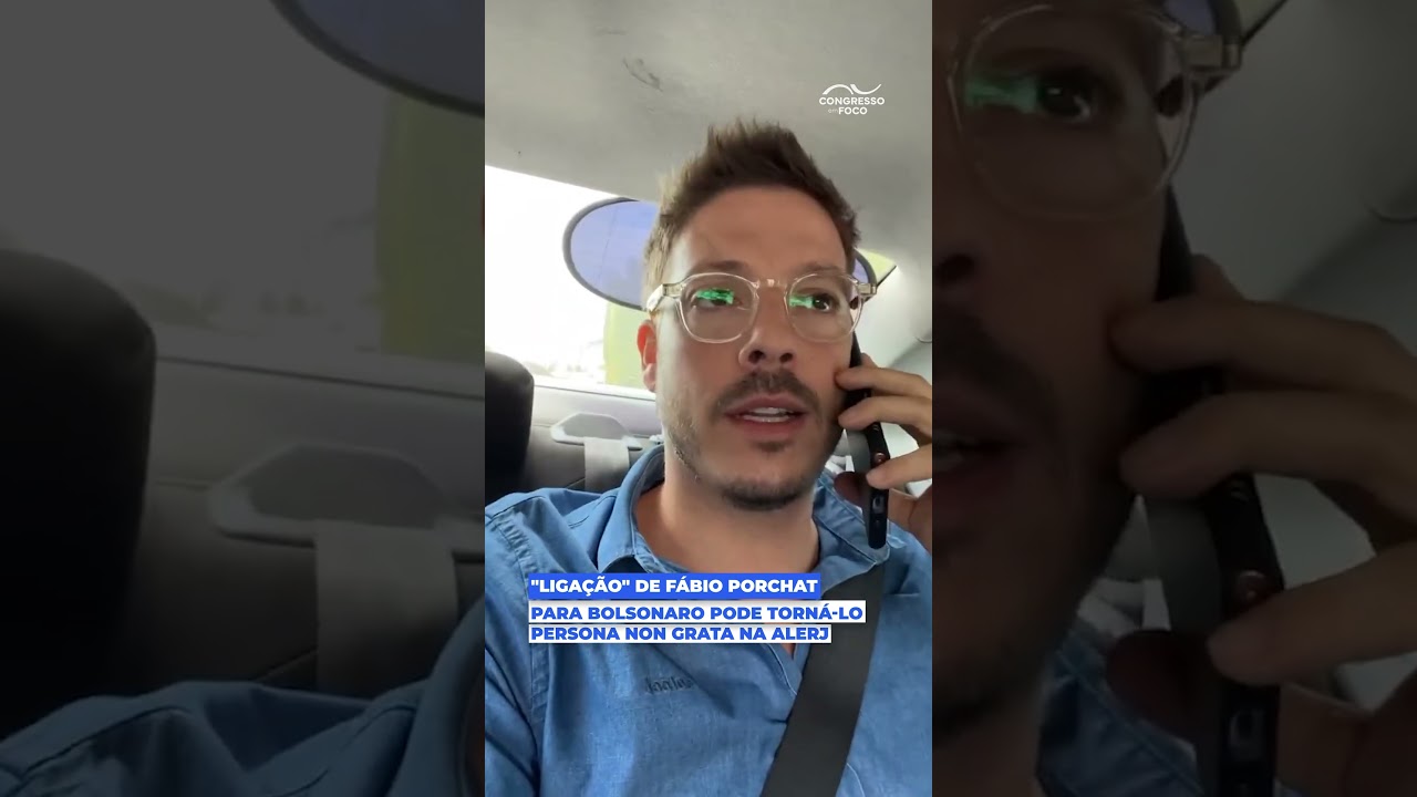 "Ligação" de Fábio Porchat para Bolsonaro pode torná-lo persona non grata na Alerj