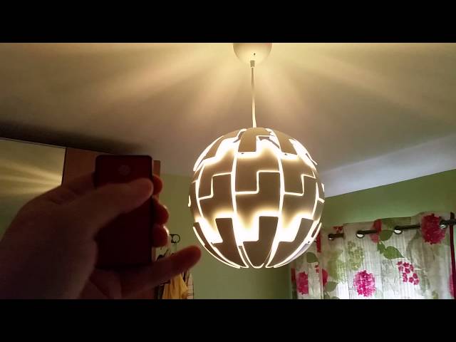 Remote Controlled Ikea Star Lamp 5 Steps With Pictures