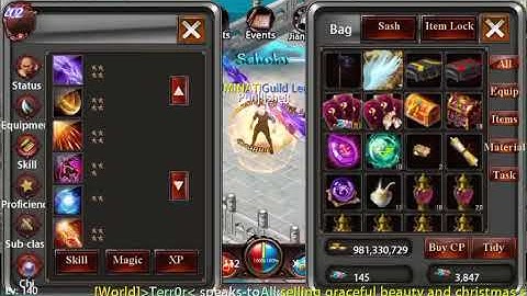 Conquer online mobile  Full perfection Dragon warrior/skills 💥💥💥🔥