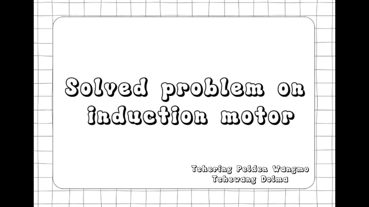 To find slip speed, slip and rotor speed. 