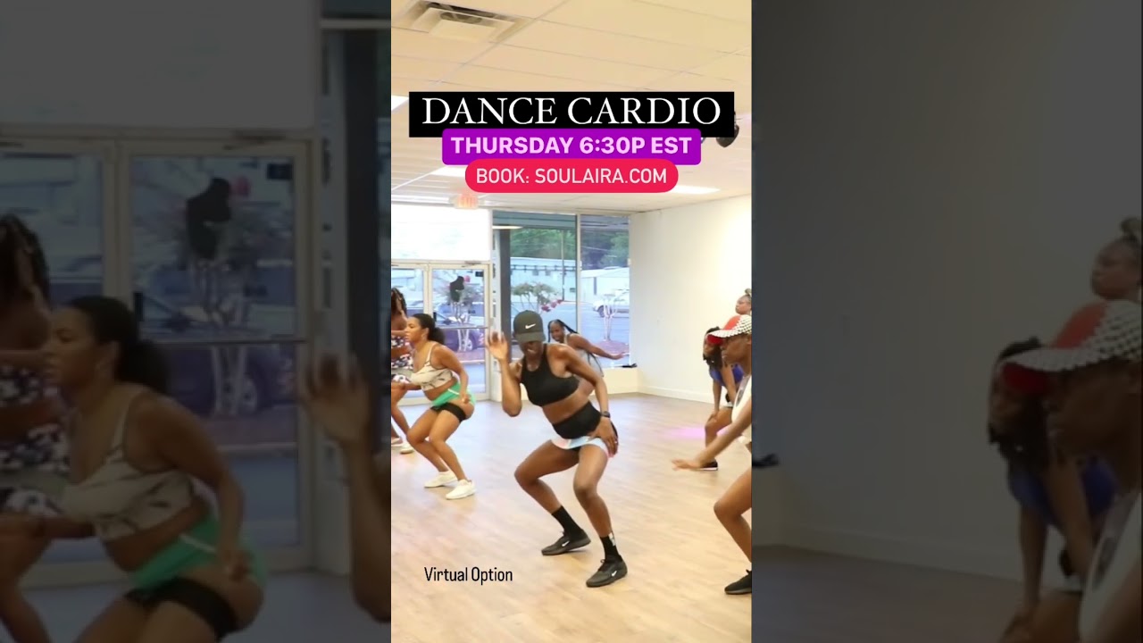 ‼️$5 Twerk Tabata + Dance Cardio Classes 📍ATL | Virtual Option. BOOK: SOULAIRA.COM 