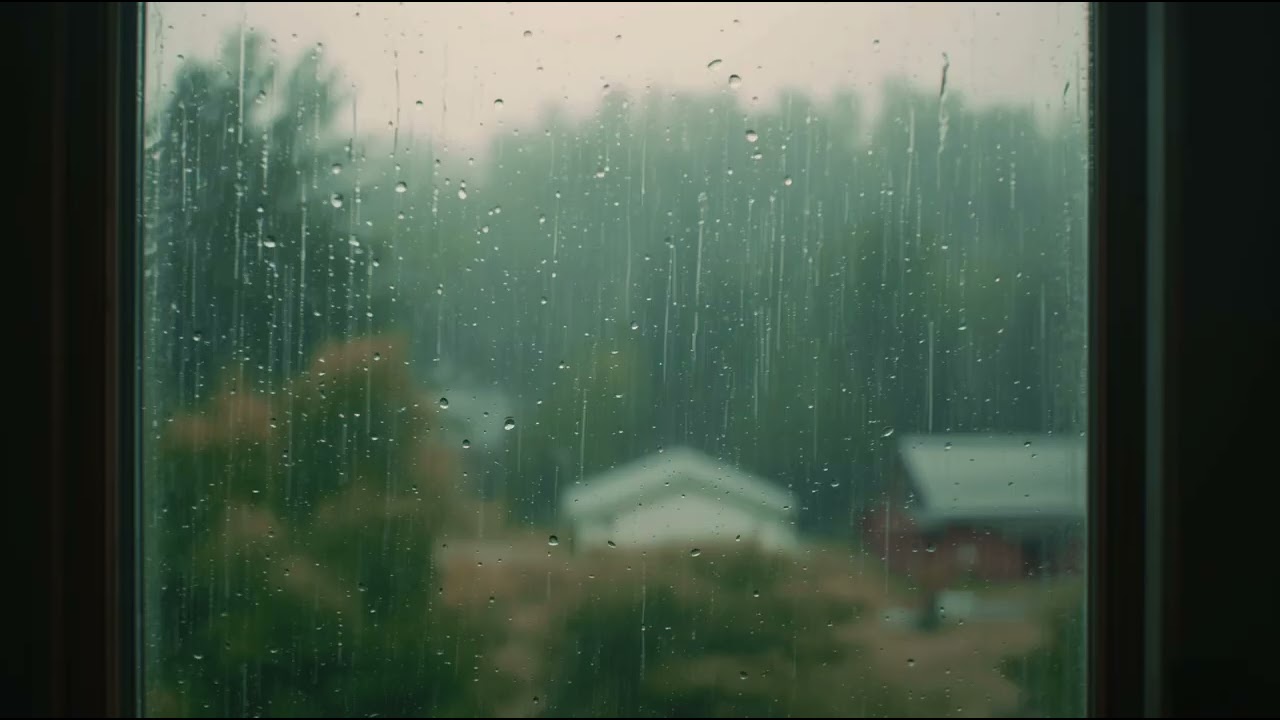 🌧️ Rain Sounds Outside | Enjoy the sound of rain and sleep well or concentrate in your study