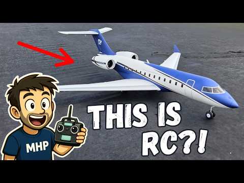RC Private Jet! XFly J 65 Twin 40mm EDF Review & Flight
