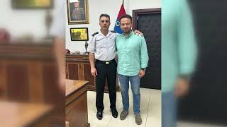 İş İnsani Harun Demi̇rden Albay Cezmi̇ Yalinkiliça Zi̇yaret