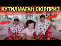 ЖАННАТ РАЙХОНЛАРИГА ИККИ ЮРАКЛИ КИЗЧА СЮРПРИЗ БУЛДИ