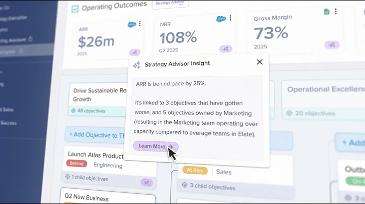 Strategy Advisor by Elate | The New Era of Strategy Execution