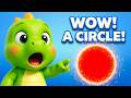 Learn Shapes for Kids | Danny Dino Shapes Song 🔺🔵 | Preschool Learning