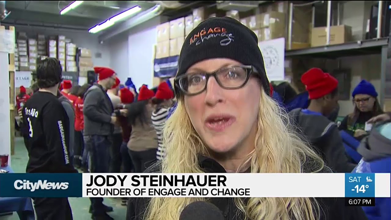 GTA homeless welcome winter survival kits prepared by volunteers