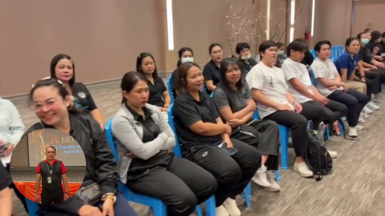 ERT C1  โครงการเสริมสร้างความปลอดภัยจากอัคคีภัยในโรงพยาบาลปราณบุรี ประจำปีงบประมาณ 2569