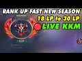 Wild Rift China🔴KKM | How to Rank Up Fast with Jungle Duo Sup NEW SEASON | 18 LP to GM 30 LP | LIVE