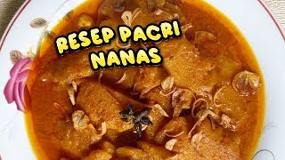 RESEP PACRI NANAS KHAS PONTIANAK#masakanrumahan