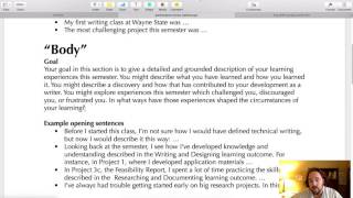 3050: Performance Review Template