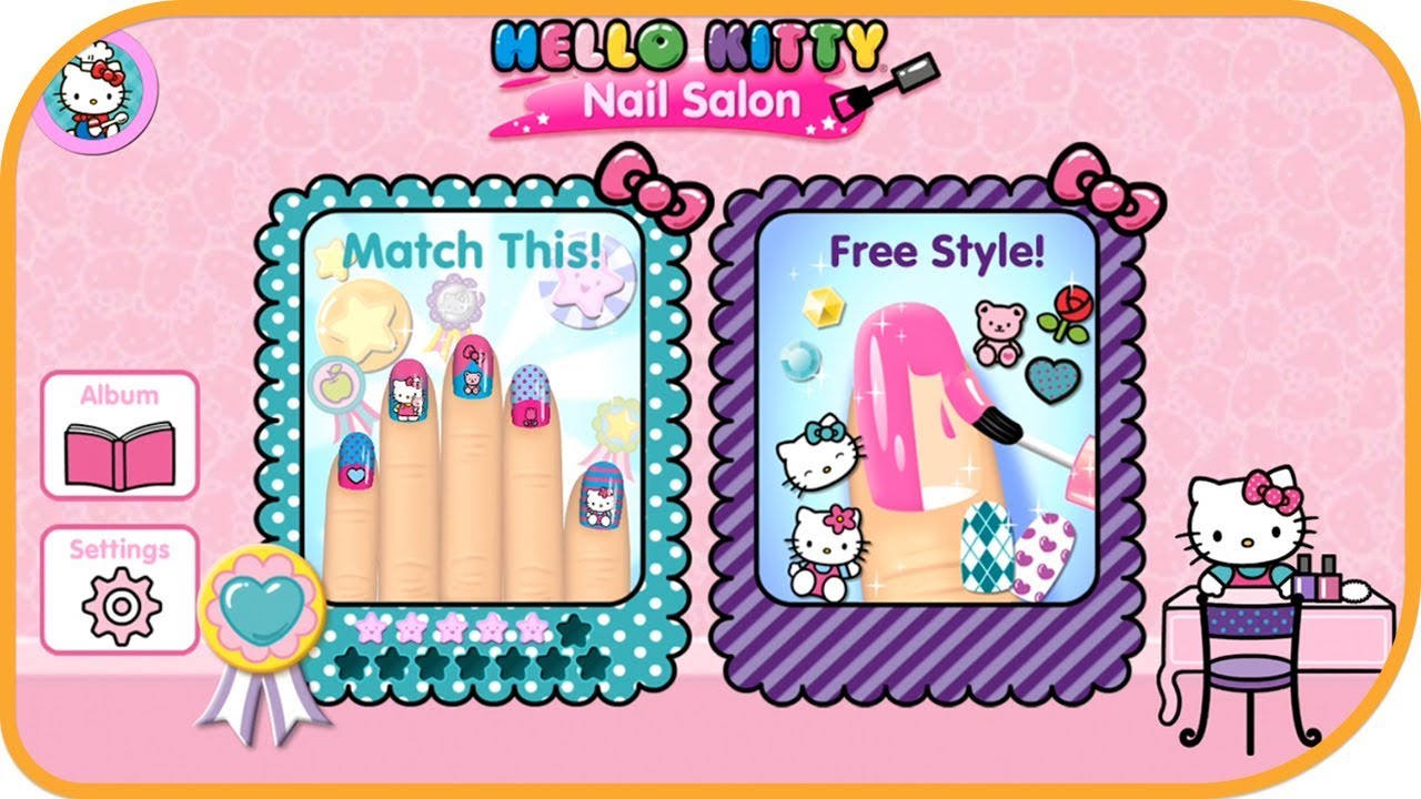 Hello Kitty Nail Salon 4 Budge Studios Casual Pretend Play Fun
