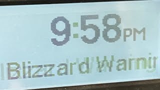 LOX issues a Blizzard Warning for the first time in idk how long 💀