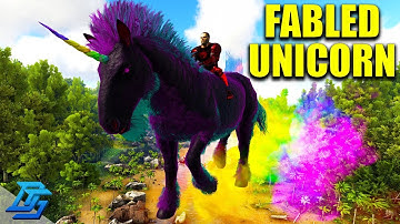 FABLED UNICORN TAMING, BEST TAME EVER? -ARK PRIMAL FEAR!- Ark Survival Evolved Modded-Lets Play-Pt.9