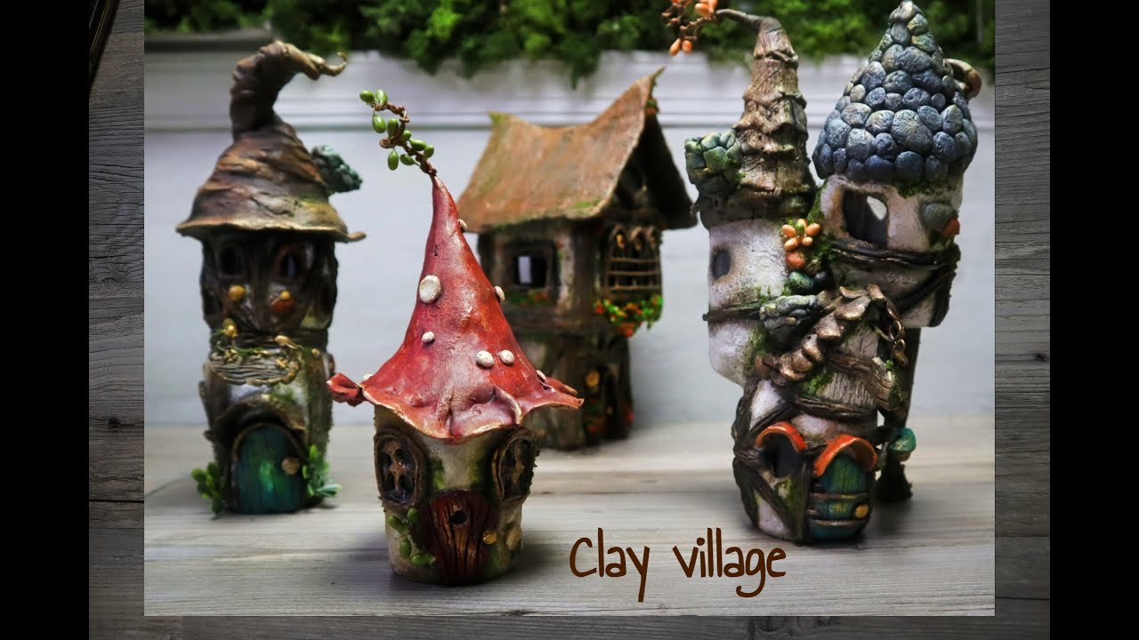 How to Recycle Oui Yogurt Jars — Create a Mushroom Fairy House