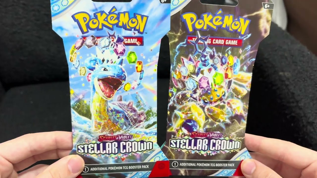 Stellar Crowns double pack opening we got a hit!!