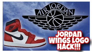 Easy Air Jordan Wings Logo Hack