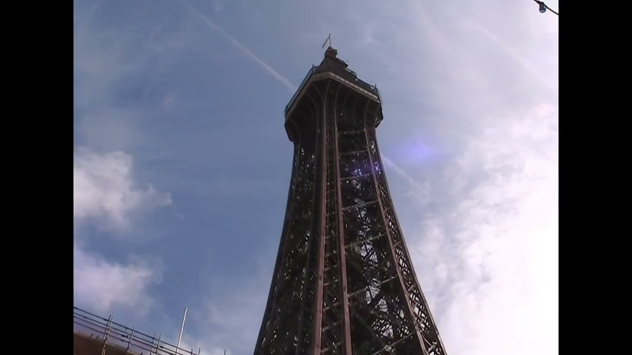 We travel to the top of Blackpool Tower in August 2007