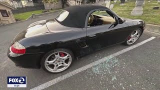 Woman's car burglarized at Oakland cemetery while leaving flowers for dead mother