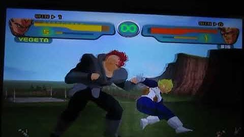 Dragon Ball Z Budokai(Gamecube)-Vegeta vs Android 16