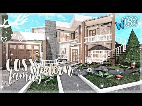 ୨୧ Bloxburg Cosy Modern Family Home Youtube - roblox bloxburg cozy modern house