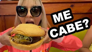 Barbie Rican Se Come 1 Libra De Hamburguer y Jamsha 1/2