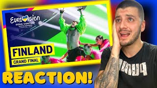 Käärijä - Cha Cha Cha (LIVE) | Finland 🇫🇮 | Grand Final | Eurovision 2023 REACTION