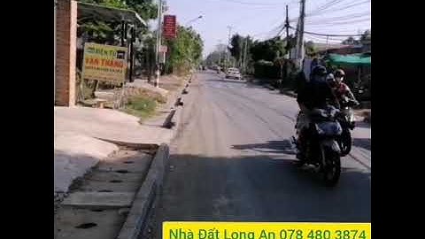 Bán đất thổ cư xã Phước Vân huyện Cần Đước tỉnh Long An