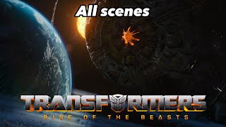 All unicron scenes in transformers rise of the beasts