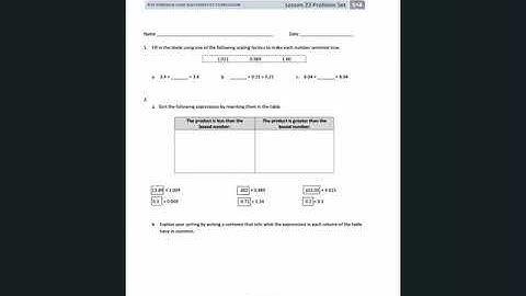 5th Grade Module 4 Lesson 23