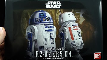 223 - Bandai Star Wars R2-D2 & R5-D4 UNBOXING