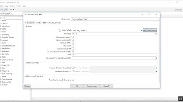 Get Data from XML in Pentaho