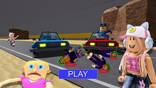 CAR BARRY'S PRISON RUN Obby New Update Roblox- All Bosses Battle Walkthrough FULL GAME ASMR😜 #roblox