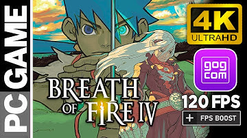 Breath of Fire IV (PC) GOG 4K 120ᶠᵖˢ | Lossless Scaling | 120 FPS Boost | Gameplay | Longplay