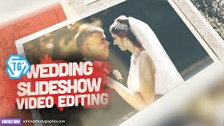 Wedding Slideshow Video Editing || Thirdy Graphics Studio