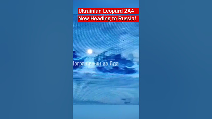 Abandoned Leopard 2A4 Captured by Russian Forces!