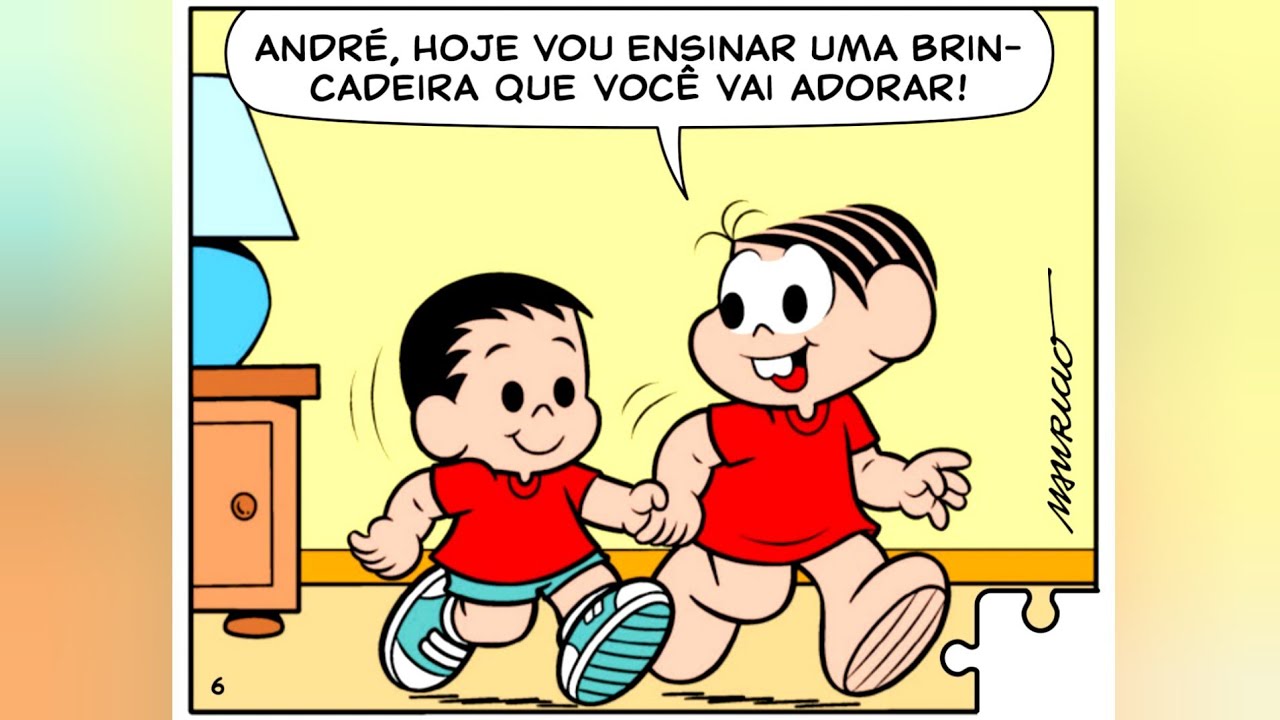 Turma da Mônica gibis. Autismo.