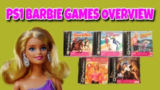 All Five PlayStation Barbie Games Overview screenshot 5