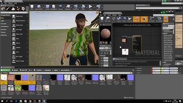 Fuse character textures export UE4