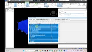 Quantification Asvance Steel Model by Navis Work
