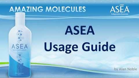 ASEA Usage Guide With Alan Noble (9:41 min)