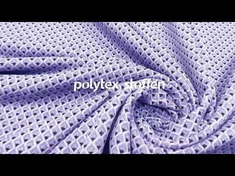 Knit co/pl/lu/ea rec jacq triangle video